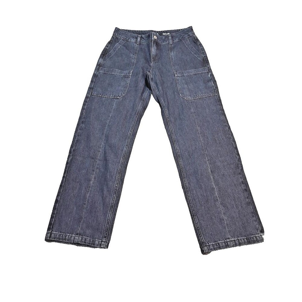 Womans Find Denim Jeans Wide Leg Y2k Jeans size w30xL32 Dark blue